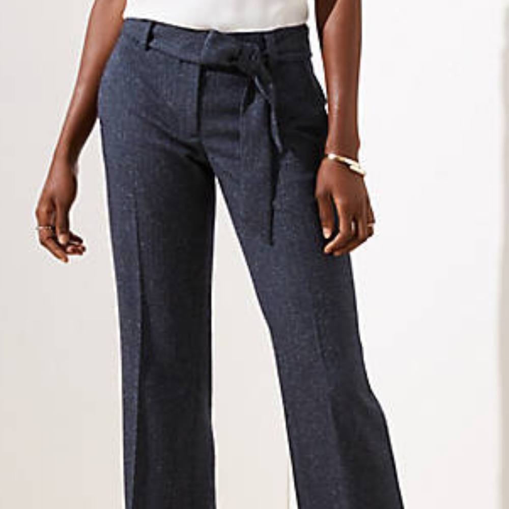 LOFT 4L Trousers with tie-waist
